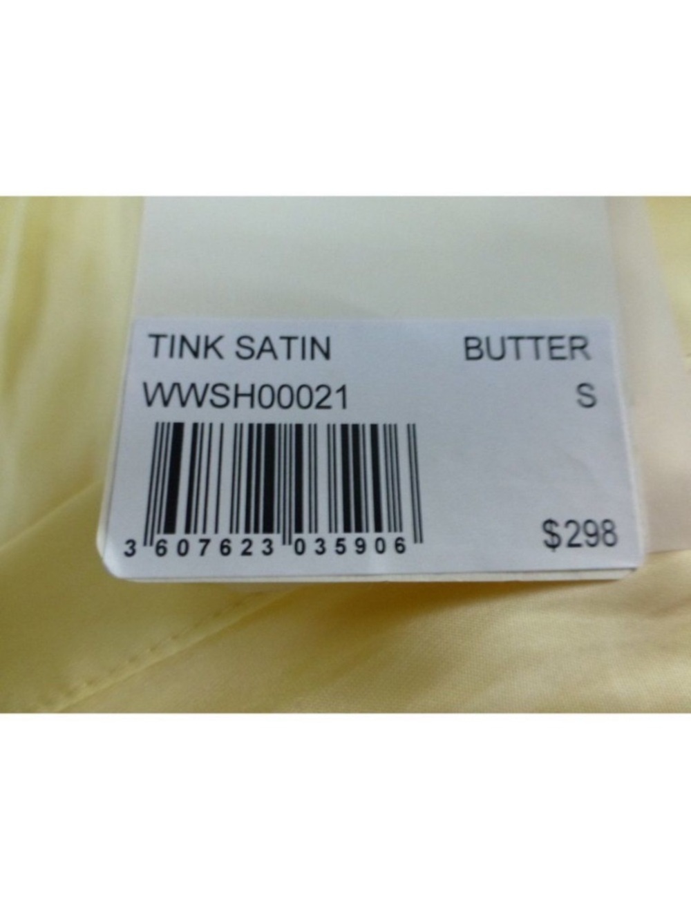 NWT Zadig & Voltaire Butter Tink Satin Blouse Medium - Picture 7 of 8